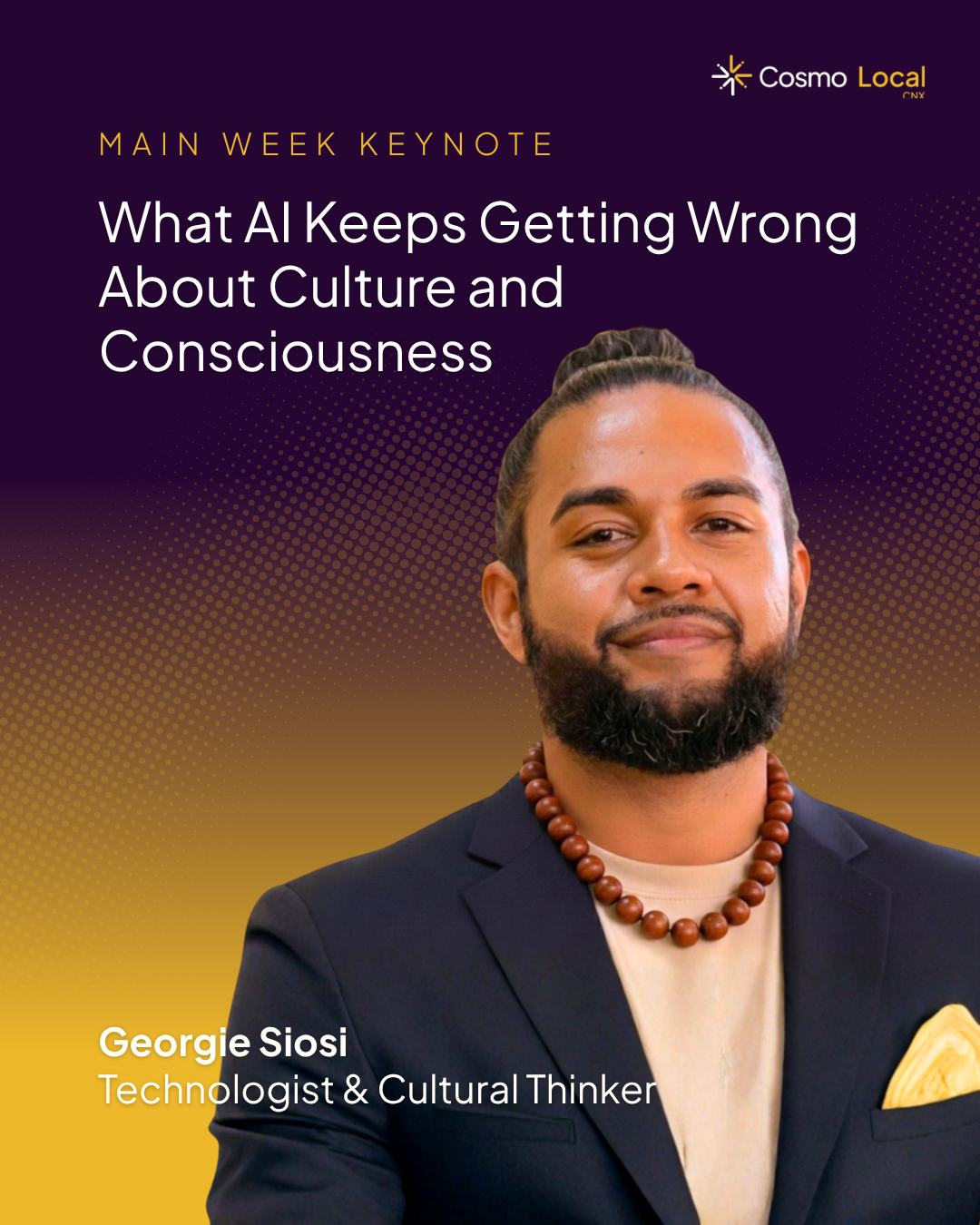Keynote: What AI Keeps Getting Wrong About Culture & "Consciousness", And What Chiang Mai Can Teach It