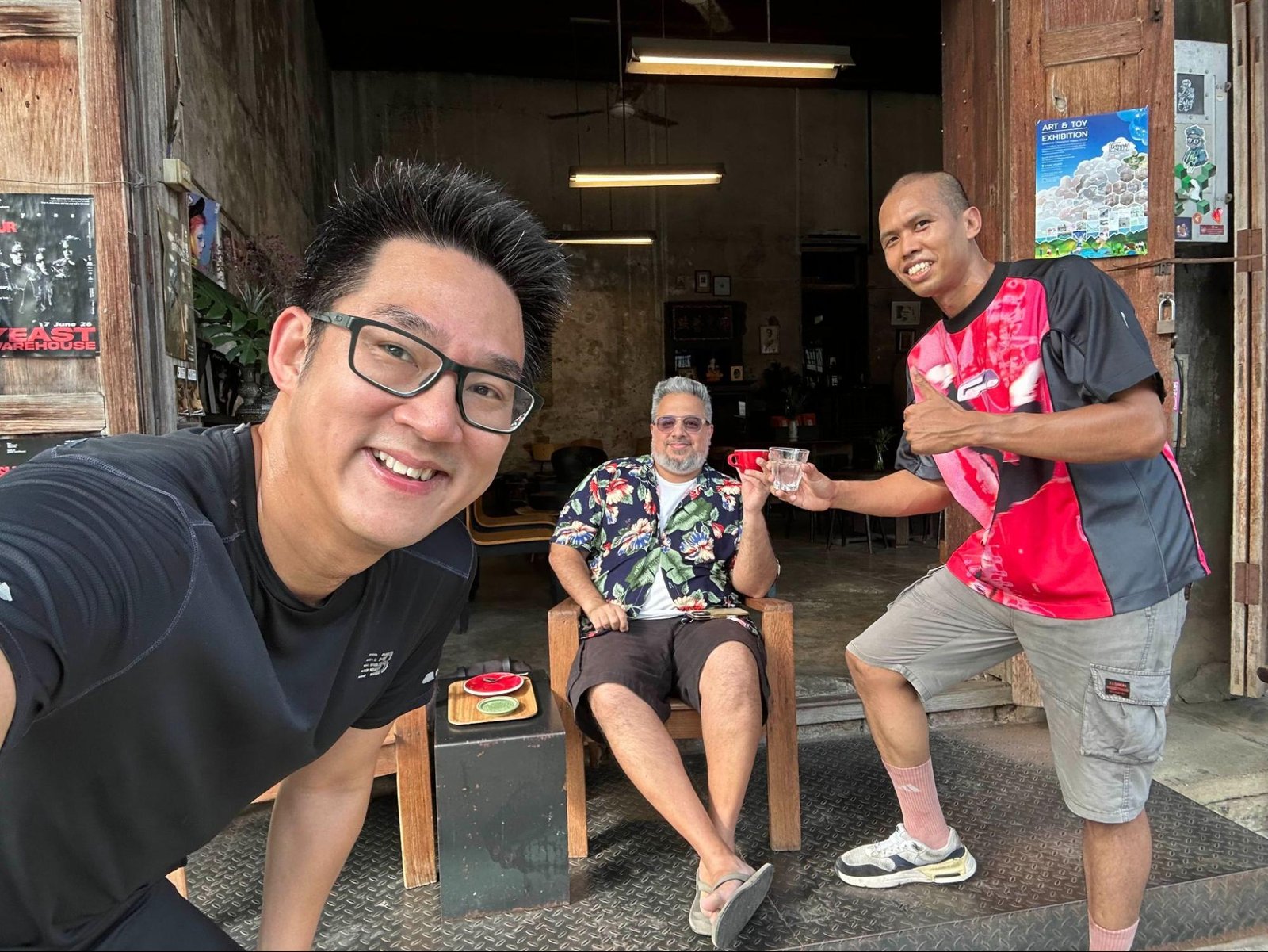 CosmoLocal CNX pop-up gathering in Wat Ket, Chiang Mai